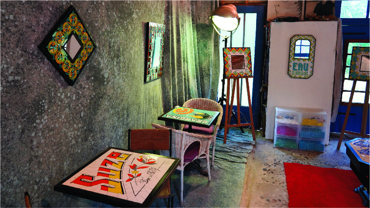 Intérieur de l’atelier