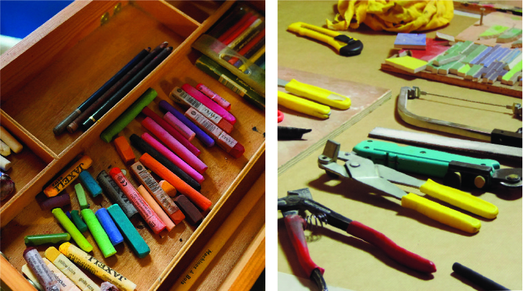 Outils de mosaïste